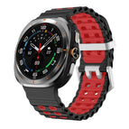 For Samsung Galaxy Watch Ultra / Ultra 2025 / Black Red