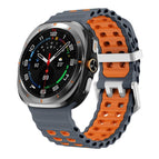 For Samsung Galaxy Watch Ultra / Ultra 2025 / Space Gray Orange