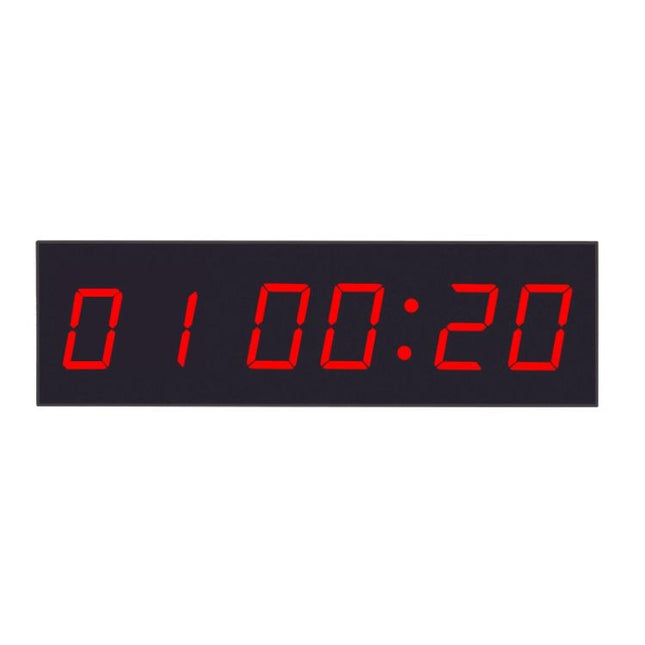 KYX--0018 Plastic Shell 1.8 inch 6-digit LED Sports Fitness Multi-function Timer