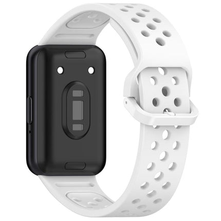 xDfind Colorful Buckle Solid Color Breathable Silicone Watch Band - DealBuddy