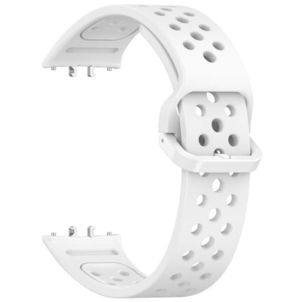 xDfind Colorful Buckle Solid Color Breathable Silicone Watch Band - DealBuddy