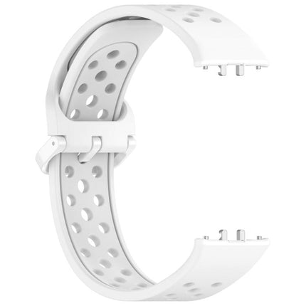 xDfind Colorful Buckle Solid Color Breathable Silicone Watch Band - DealBuddy