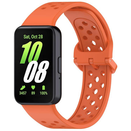 xDfind Colorful Buckle Solid Color Breathable Silicone Watch Band - DealBuddy