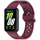 xDfind Colorful Buckle Solid Color Breathable Silicone Watch Band