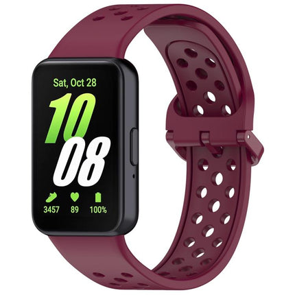 xDfind Colorful Buckle Solid Color Breathable Silicone Watch Band - DealBuddy