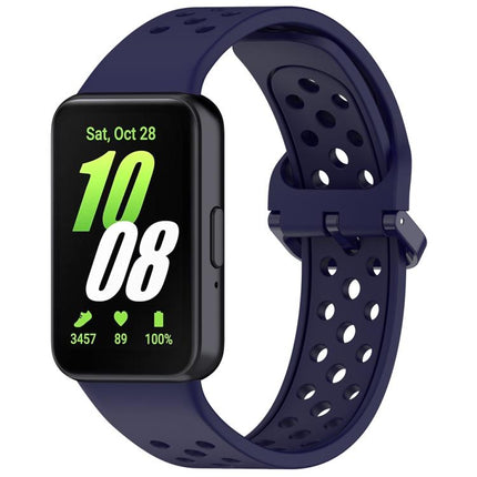 xDfind Colorful Buckle Solid Color Breathable Silicone Watch Band - DealBuddy