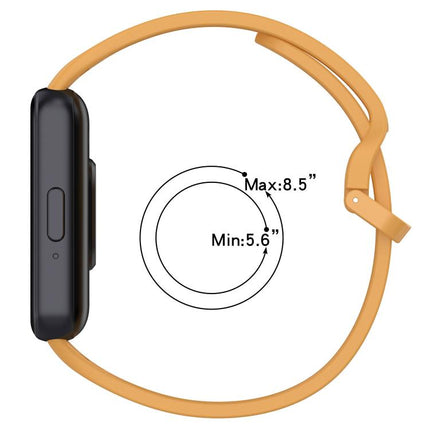 xDfind Colorful Buckle Solid Color Breathable Silicone Watch Band - DealBuddy