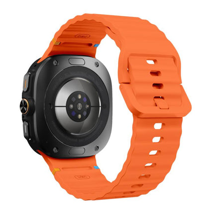 xDfind Wave Stitching Silicone Watch Band
