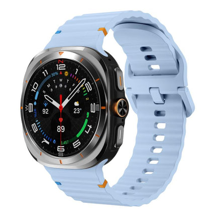 xDfind Wave Stitching Silicone Watch Band - DealBuddy