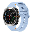 xDfind Wave Stitching Silicone Watch Band - DealBuddy