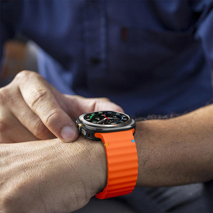 xDfind Wave Stitching Silicone Watch Band - DealBuddy