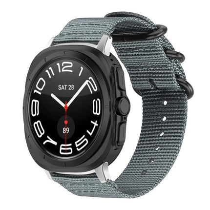 xDfind Ring Buckle Nylon Canvas Watch Band
