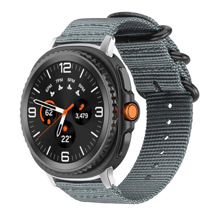 xDfind Ring Buckle Nylon Canvas Watch Band