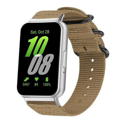 xDfind Ring Buckle Nylon Canvas Watch Band