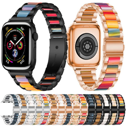 xDfind Three Beads Metal Resin Watch Band