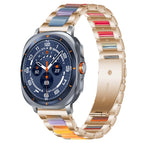 For Samsung Galaxy Watch Ultra/Ultra 2025 / Rose Gold Rainbow