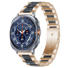 xDfind Three Beads Metal Resin Watch Band, For Samsung Galaxy Watch Ultra/Ultra 2025, For Samsung Galaxy Watch8 / 8 Classic, For Samsung Galaxy Watch 7 / 6 / 5 / FE - DealBuddy