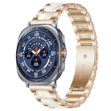 xDfind Three Beads Metal Resin Watch Band, For Samsung Galaxy Watch Ultra/Ultra 2025, For Samsung Galaxy Watch8 / 8 Classic, For Samsung Galaxy Watch 7 / 6 / 5 / FE - DealBuddy