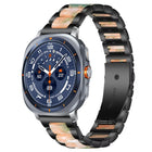 xDfind Three Beads Metal Resin Watch Band, For Samsung Galaxy Watch Ultra/Ultra 2025, For Samsung Galaxy Watch8 / 8 Classic, For Samsung Galaxy Watch 7 / 6 / 5 / FE - DealBuddy