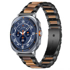 xDfind Three Beads Metal Resin Watch Band