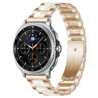 For Samsung Galaxy Watch8 / 8 Classic / Rose Gold White
