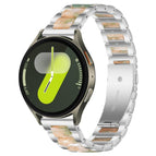 For Samsung Galaxy Watch 7 / 6 / 5 / FE / Silver Green