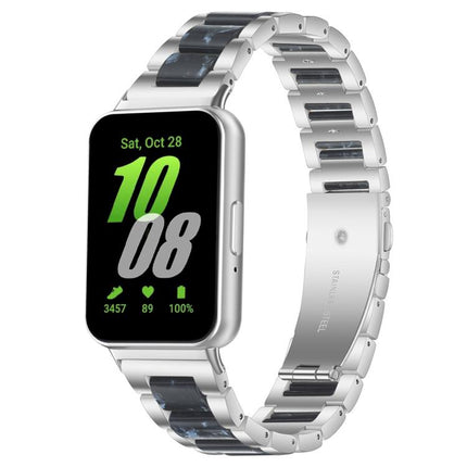 xDfind Three Beads Metal Resin Watch Band, For Samsung Galaxy Fit3 SM-R390 - DealBuddy