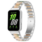 xDfind Three Beads Metal Resin Watch Band, For Samsung Galaxy Fit3 SM-R390 - DealBuddy