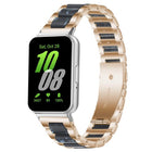 xDfind Three Beads Metal Resin Watch Band, For Samsung Galaxy Fit3 SM-R390 - DealBuddy