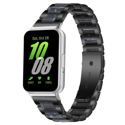 xDfind Three Beads Metal Resin Watch Band, For Samsung Galaxy Fit3 SM-R390 - DealBuddy