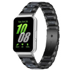 xDfind Three Beads Metal Resin Watch Band, For Samsung Galaxy Fit3 SM-R390 - DealBuddy