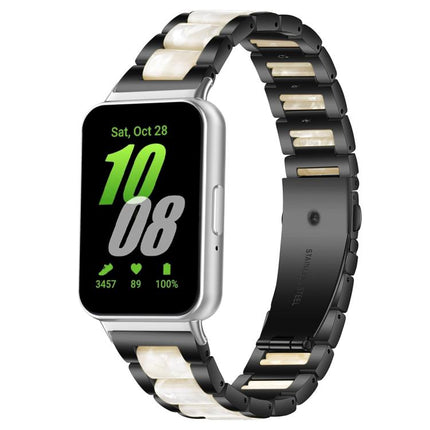 xDfind Three Beads Metal Resin Watch Band, For Samsung Galaxy Fit3 SM-R390 - DealBuddy