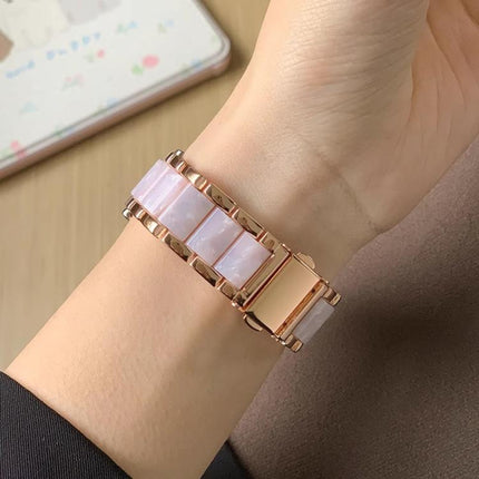 xDfind Three Beads Metal Resin Watch Band, For Samsung Galaxy Fit3 SM-R390 - DealBuddy