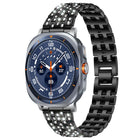 xDfind Five Beads Full Diamond Metal Watch Band