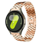 For Samsung Galaxy Watch7 / FE / 6 / 5 / 4 / Rose Gold