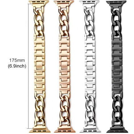 xDfind Denim Chain Metal Watch Band - DealBuddy