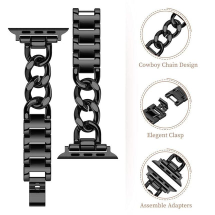 xDfind Denim Chain Metal Watch Band - DealBuddy