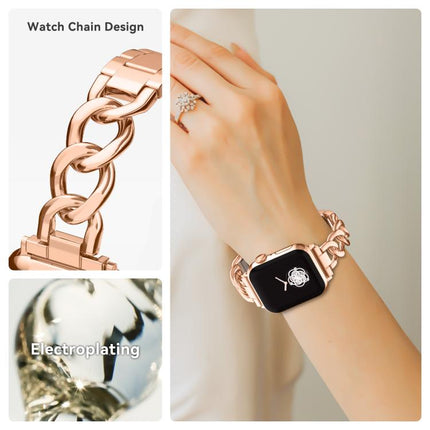 xDfind Denim Chain Metal Watch Band - DealBuddy