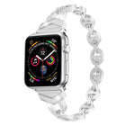 xDfind Diamond Stainless Steel Watch Band, For Apple Watch 42 / 44 / 45 / 46 / 49mm, For Apple Watch 38 / 40 / 41 / S10 42mm - DealBuddy