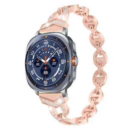 xDfind Diamond Stainless Steel Watch Band, For Samsung Galaxy Watch Ultra/Ultra 2025, For Samsung Galaxy Watch8 / 8 Classic - DealBuddy