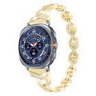 xDfind Diamond Stainless Steel Watch Band, For Samsung Galaxy Watch Ultra/Ultra 2025, For Samsung Galaxy Watch8 / 8 Classic - DealBuddy
