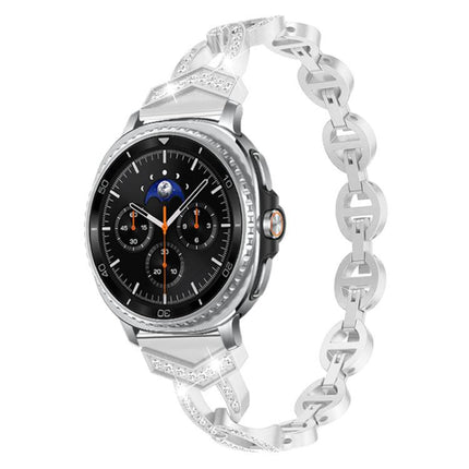 xDfind Diamond Stainless Steel Watch Band, For Samsung Galaxy Watch Ultra/Ultra 2025, For Samsung Galaxy Watch8 / 8 Classic - DealBuddy