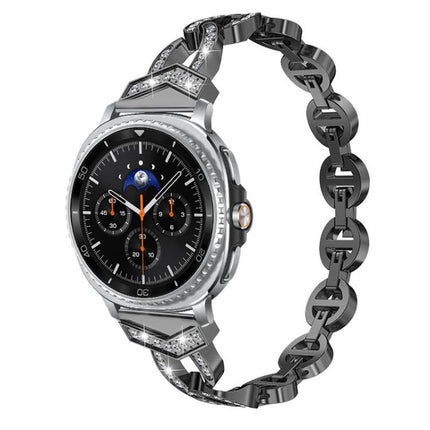 xDfind Diamond Stainless Steel Watch Band, For Samsung Galaxy Watch Ultra/Ultra 2025, For Samsung Galaxy Watch8 / 8 Classic - DealBuddy