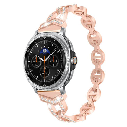 xDfind Diamond Stainless Steel Watch Band, For Samsung Galaxy Watch Ultra/Ultra 2025, For Samsung Galaxy Watch8 / 8 Classic - DealBuddy