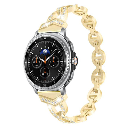 xDfind Diamond Stainless Steel Watch Band, For Samsung Galaxy Watch Ultra/Ultra 2025, For Samsung Galaxy Watch8 / 8 Classic - DealBuddy