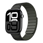 For Apple Watch 42mm / 41mm / 40mm / 38mm / Black Army Green