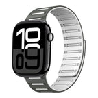 For Apple Watch 42mm / 41mm / 40mm / 38mm / Dark Green White