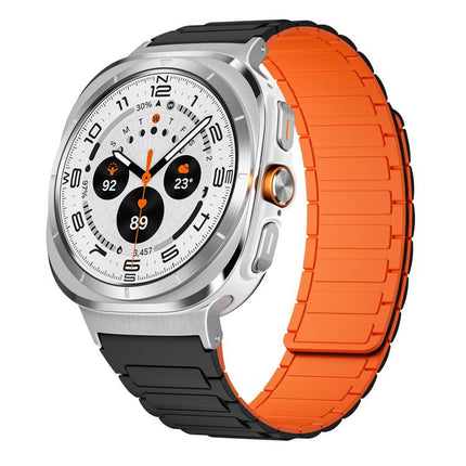 xDfind I-shaped Magnetic Silicone Watch Band, For Samsung Galaxy Watch Ultra / Ultra 2025, For Samsung Galaxy Watch8 / 8 Classic - DealBuddy