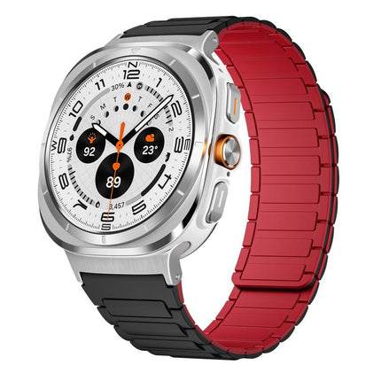 xDfind I-shaped Magnetic Silicone Watch Band, For Samsung Galaxy Watch Ultra / Ultra 2025, For Samsung Galaxy Watch8 / 8 Classic - DealBuddy