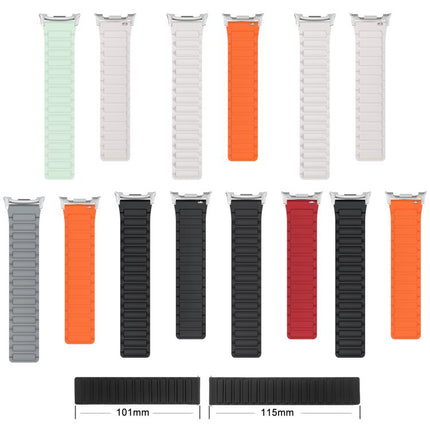 xDfind I-shaped Magnetic Silicone Watch Band, For Samsung Galaxy Watch Ultra / Ultra 2025, For Samsung Galaxy Watch8 / 8 Classic - DealBuddy